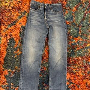 Levi's Women's Straight Leg Blue Jeans